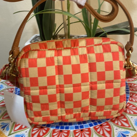 Clare V.. Lucie Quilted Checker Crossbody Bag - Picture 9 of 13